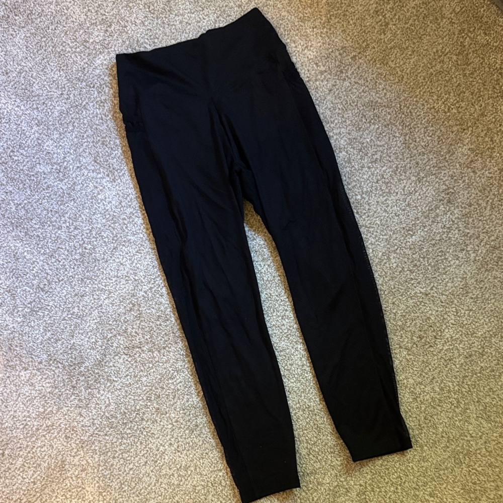 🛍️ 4 for $15 | 5 for $20 PINK Victorias Secret black leggings